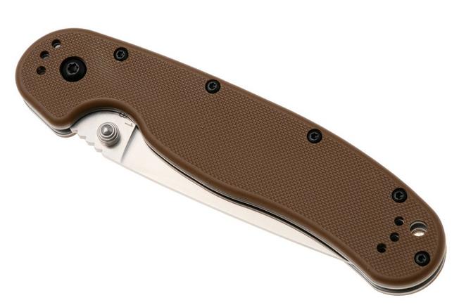 Afbeelding voor Ontario RAT-1 8848CB Satin AUS8, Coyote Brown, zakmes