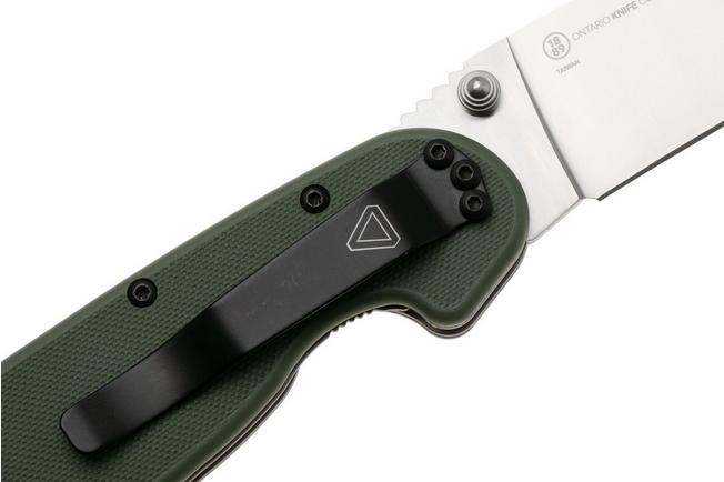 Afbeelding voor Ontario RAT-1 8848OD Satin AUS8, OD Green, zakmes