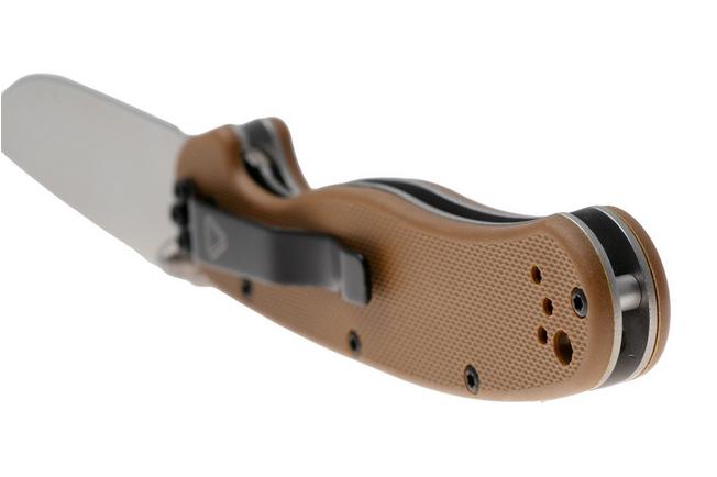 Afbeelding voor Ontario RAT-2 8860CB Satin AUS8, Coyote Brown FRN, zakmes