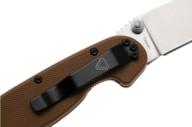 Afbeelding voor Ontario RAT-2 8860CB Satin AUS8, Coyote Brown FRN, zakmes