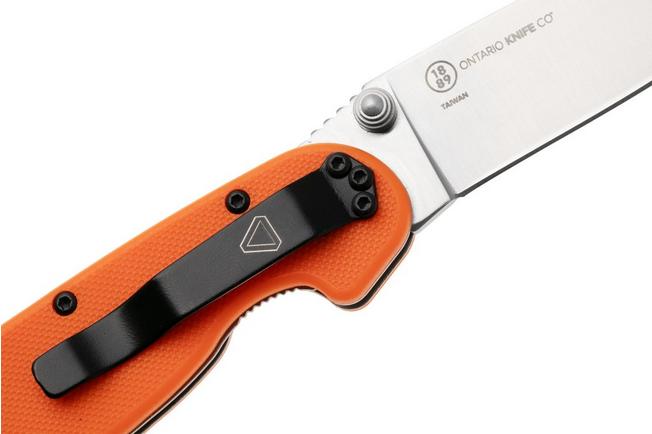 Afbeelding voor Ontario RAT-2 8860OR Satin AUS8, Orange FRN, zakmes
