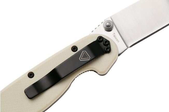 Afbeelding voor Ontario RAT-2 8861BE Satin AUS8, Ivory FRN, zakmes