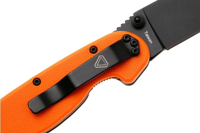 Afbeelding voor Ontario RAT-2 8861OR Black AUS8, Orange FRN, zakmes