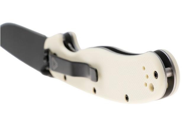 Afbeelding voor Ontario RAT-2 8862BE Black AUS8, Bone FRN, zakmes