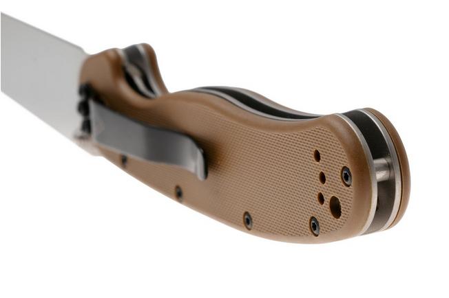 Afbeelding voor Ontario RAT-1 8867CB Satin D2, Coyote Brown, zakmes