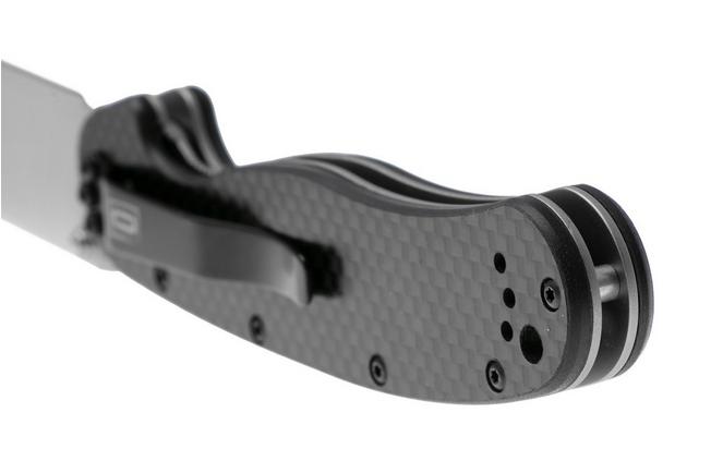 Afbeelding voor Ontario RAT-1 8867CF Satin D2, Carbon Fiber, zakmes
