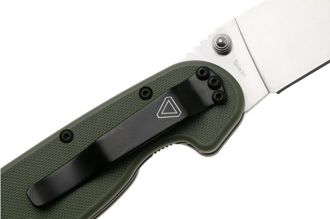 Afbeelding voor Ontario RAT-1 8867OD Satin D2, OD Green, zakmes