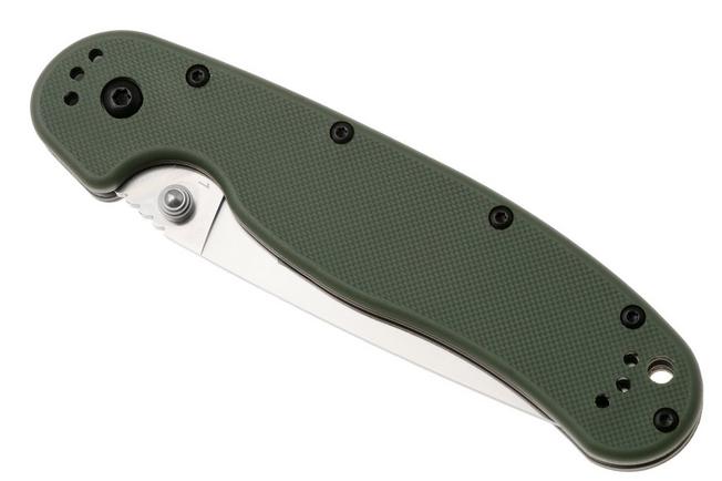 Afbeelding voor Ontario RAT-1 8867OD Satin D2, OD Green, zakmes
