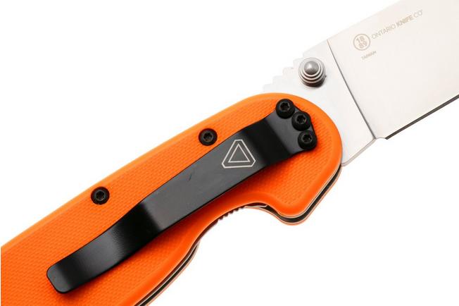 Afbeelding voor Ontario RAT-1 8867OR Satin D2, Orange, zakmes
