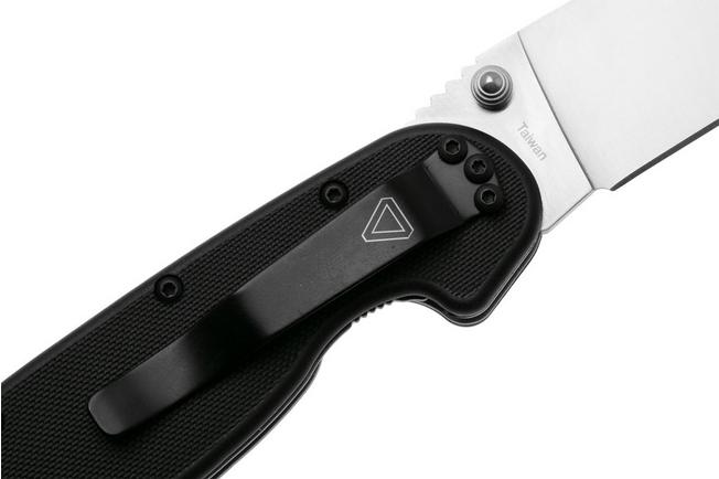 Afbeelding voor Ontario RAT-1 8867 Satin D2, Black, zakmes