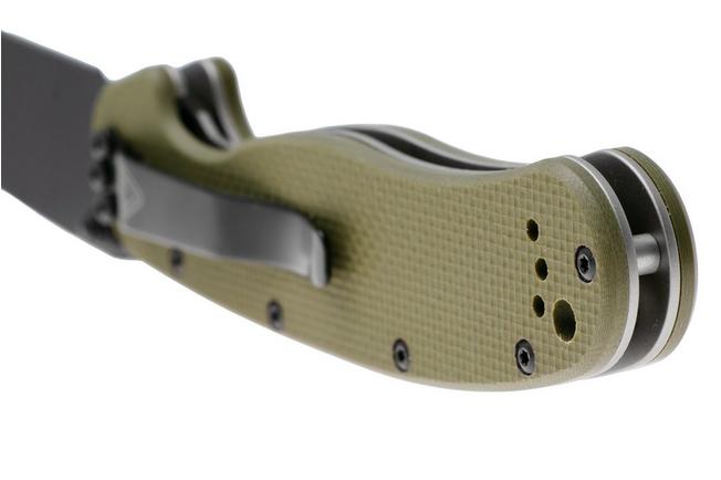 Afbeelding voor Ontario RAT-1A 8871OD Assisted, Black AUS8, OD Green, zakmes