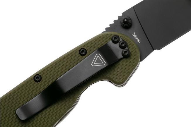 Afbeelding voor Ontario RAT-1A 8871OD Assisted, Black AUS8, OD Green, zakmes