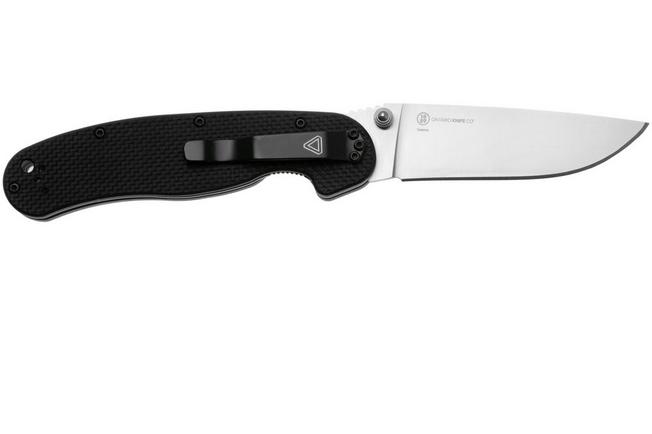 Afbeelding voor Ontario RAT-1.5 8880 Satin MagnaCut, Black G10, zakmes