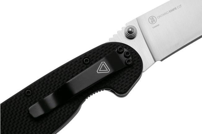 Afbeelding voor Ontario RAT-1.5 8880 Satin MagnaCut, Black G10, zakmes