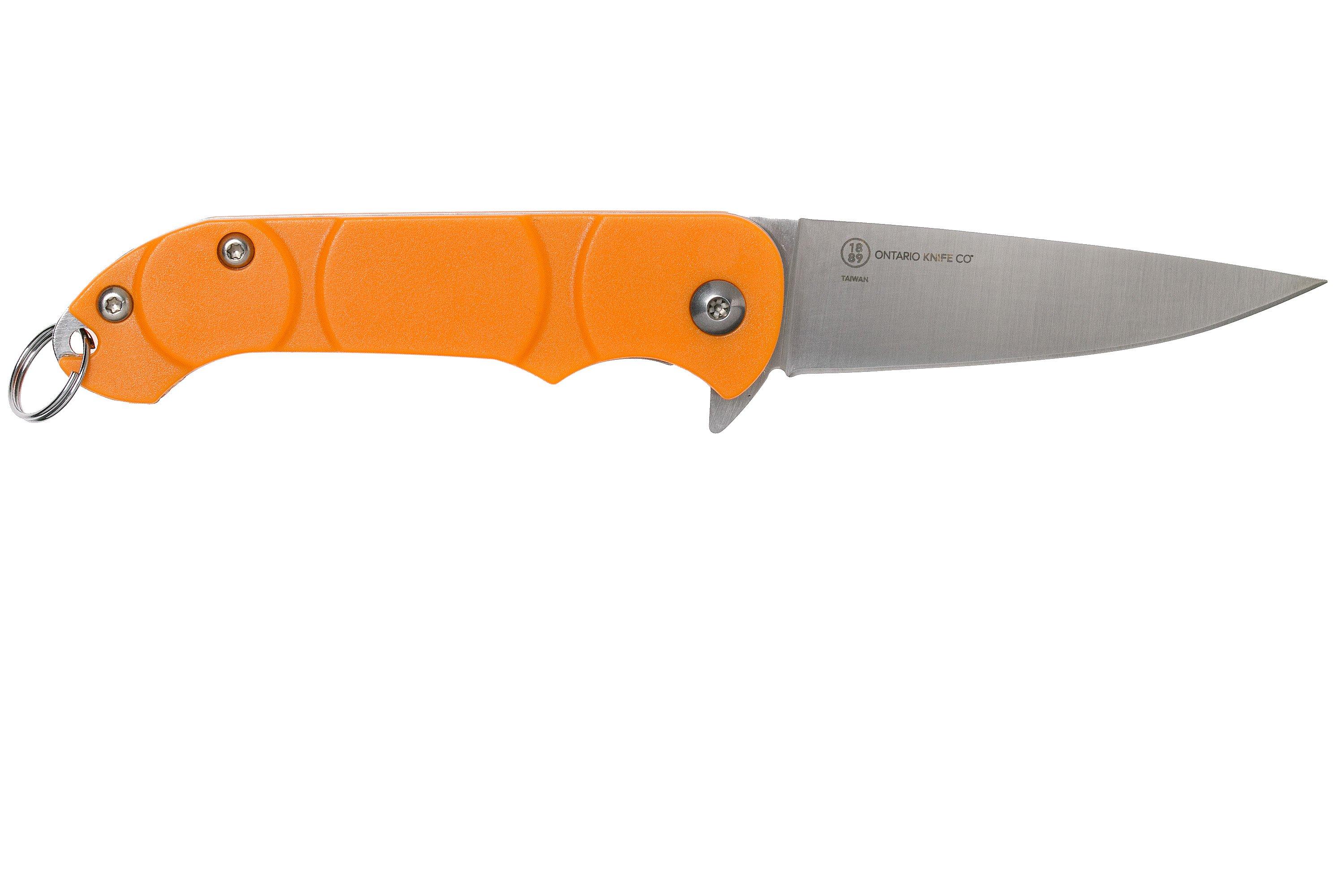 Ontario Knives Navigator 8900OR orange, keychain pocket knife ...