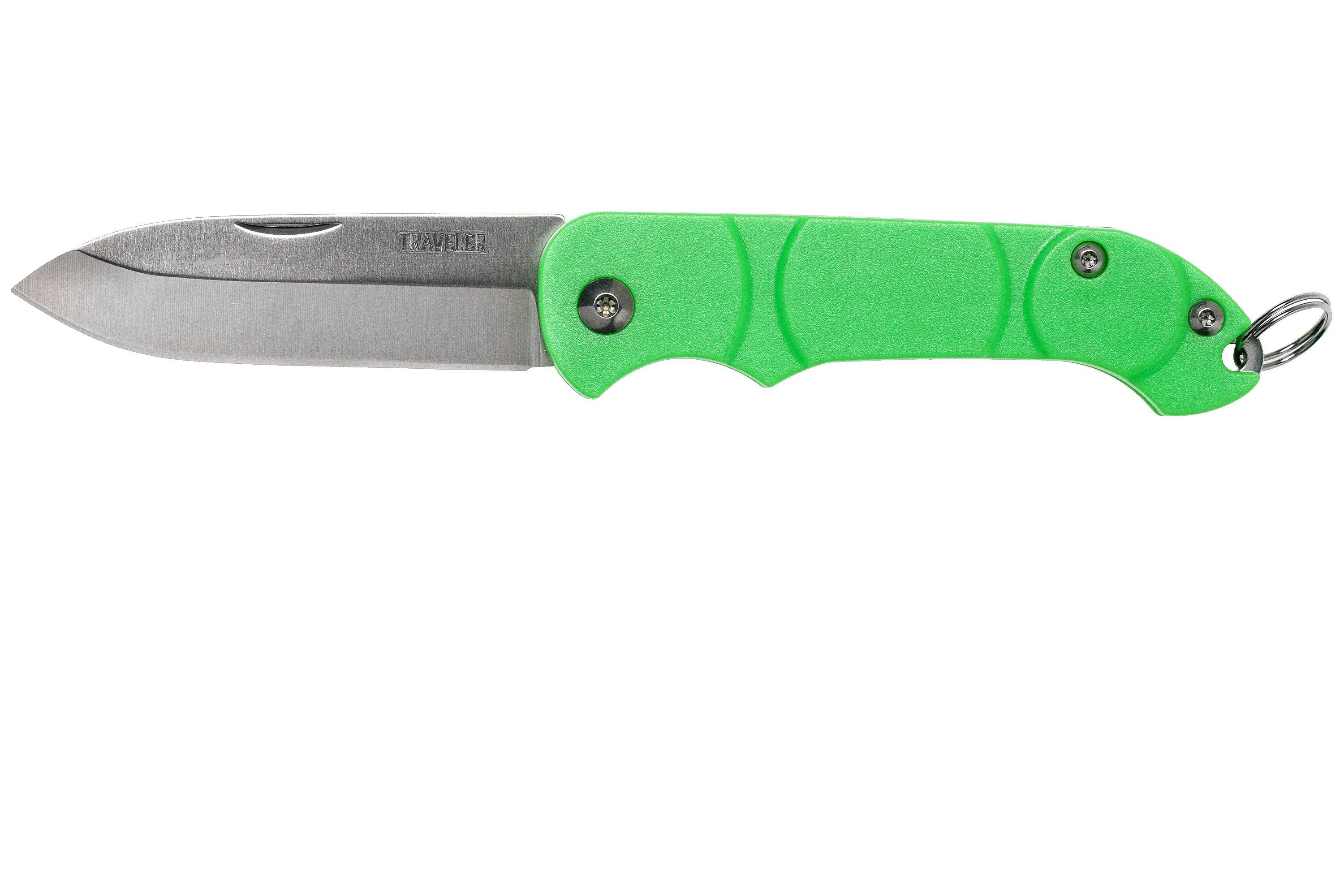 Ontario Knives Traveler 8901GR green, keychain pocket knife