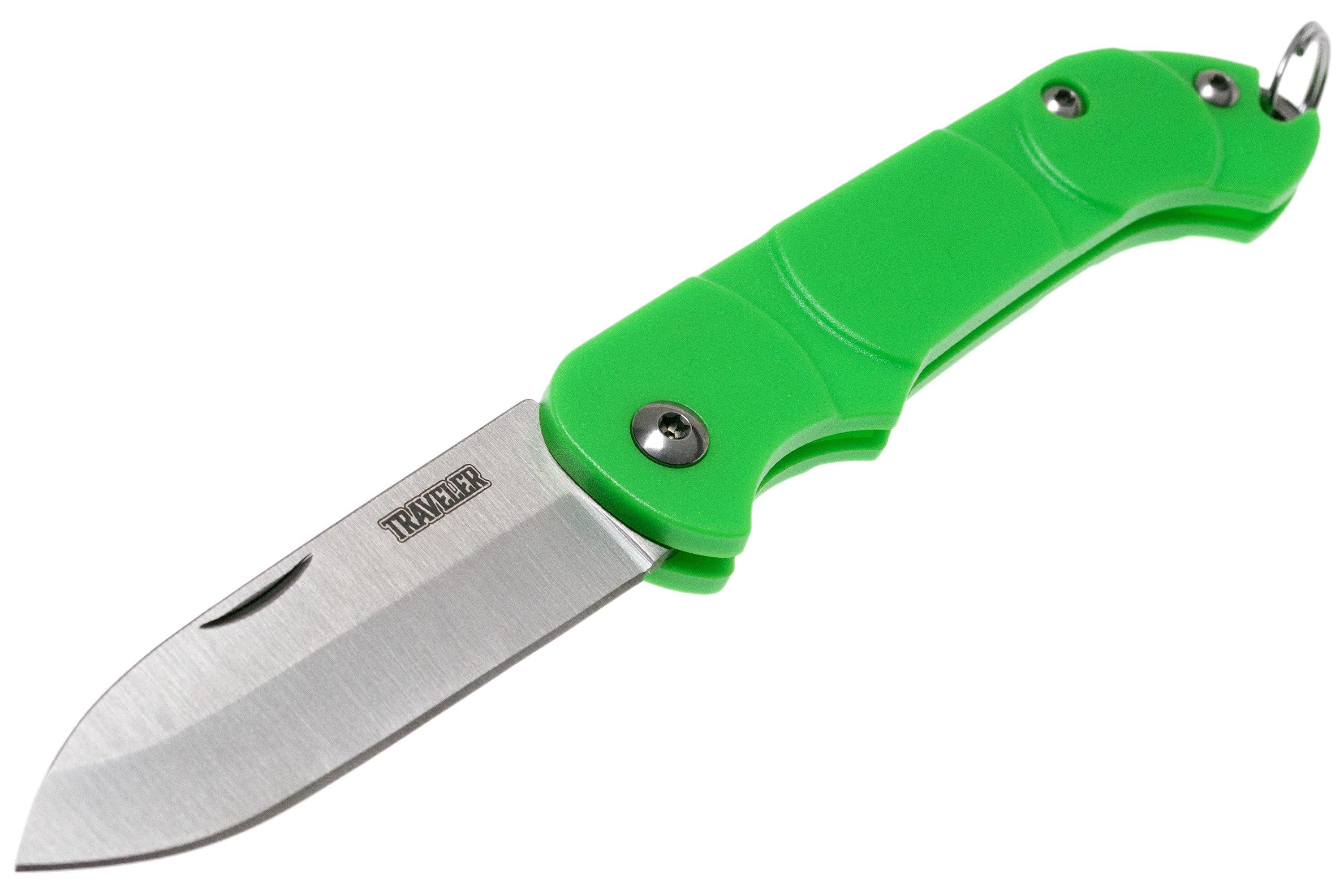 Ontario Knives Traveler 8901GR green, keychain pocket knife