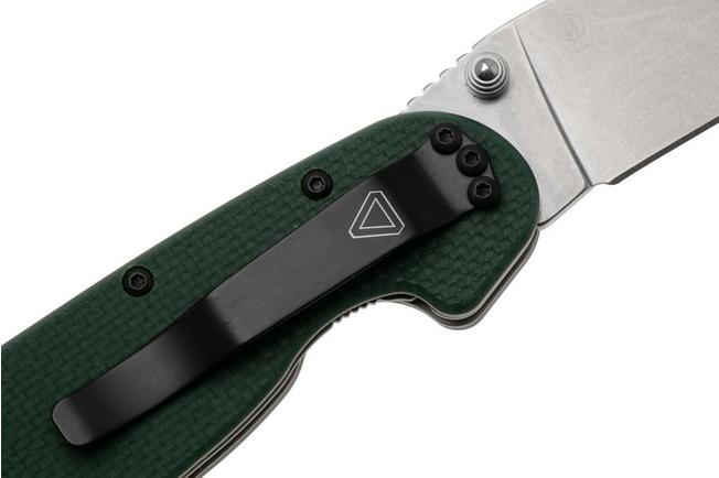 Afbeelding voor Ontario RAT-1 8992 S35VN Stonewashed, Forest Green G10, zakmes
