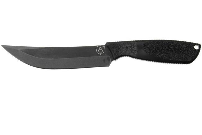 Afbeelding voor Ontario Spec Plus Alpha Combat 9711 Black 1075, Black Rubber, vaststaand mes