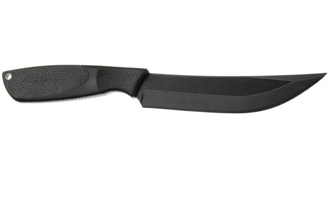 Afbeelding voor Ontario Spec Plus Alpha Combat 9711 Black 1075, Black Rubber, vaststaand mes