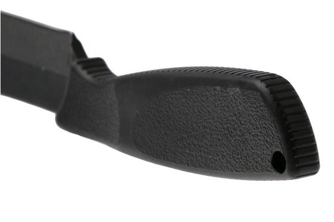 Afbeelding voor Ontario Spec Plus Alpha Combat 9711 Black 1075, Black Rubber, vaststaand mes