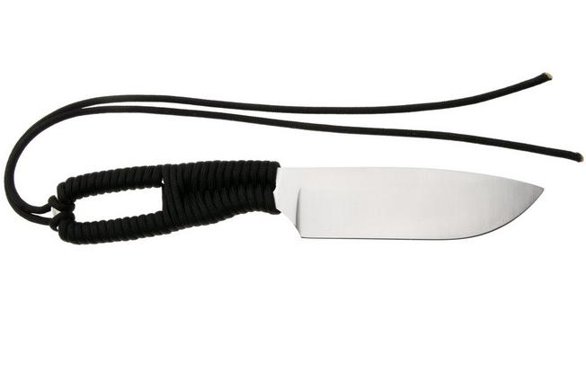 Afbeelding voor Ontario Hunt Plus 9715BLK Drop Point Satin 420HC, Black Paracord, vaststaand mes