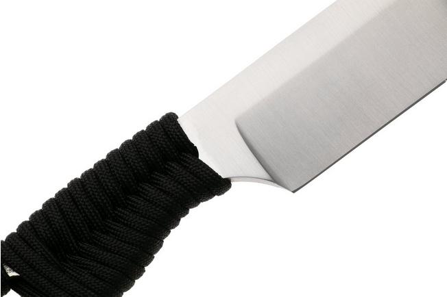Afbeelding voor Ontario Hunt Plus 9715BLK Drop Point Satin 420HC, Black Paracord, vaststaand mes