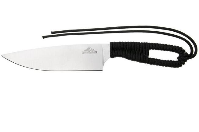Afbeelding voor Ontario Hunt Plus Camp Knife 9717BLK Satin 420HC, Black Paracord, outdoor koksmes