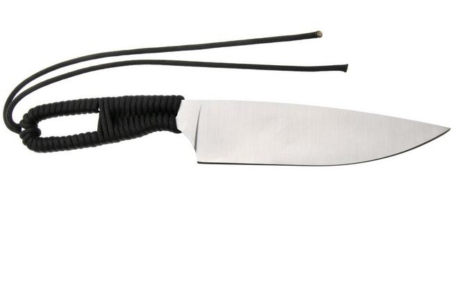 Afbeelding voor Ontario Hunt Plus Camp Knife 9717BLK Satin 420HC, Black Paracord, outdoor koksmes