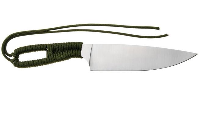 Afbeelding voor Ontario Hunt Plus Camp Knife 9717OD Satin 420HC, OD Green Paracord, outdoor koksmes