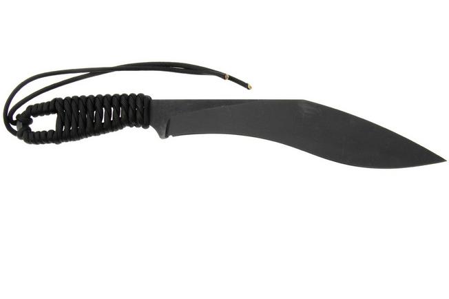 Afbeelding voor Ontario Spec Plus Alpha Kukri 9719C Black 1075, Black Paracord, kukri machete