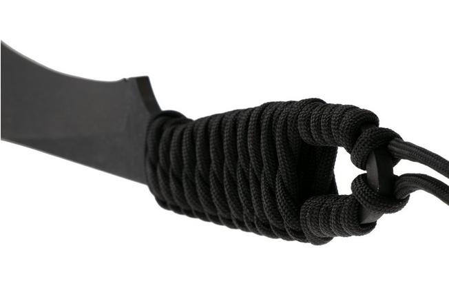Afbeelding voor Ontario Spec Plus Alpha Kukri 9719C Black 1075, Black Paracord, kukri machete