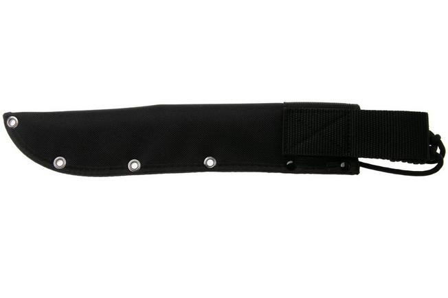Afbeelding voor Ontario Spec Plus Alpha Kukri 9719C Black 1075, Black Paracord, kukri machete