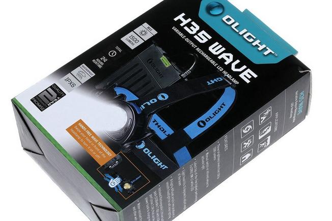 Lampe frontale Olight LED H37 Wave 2 500 lumens