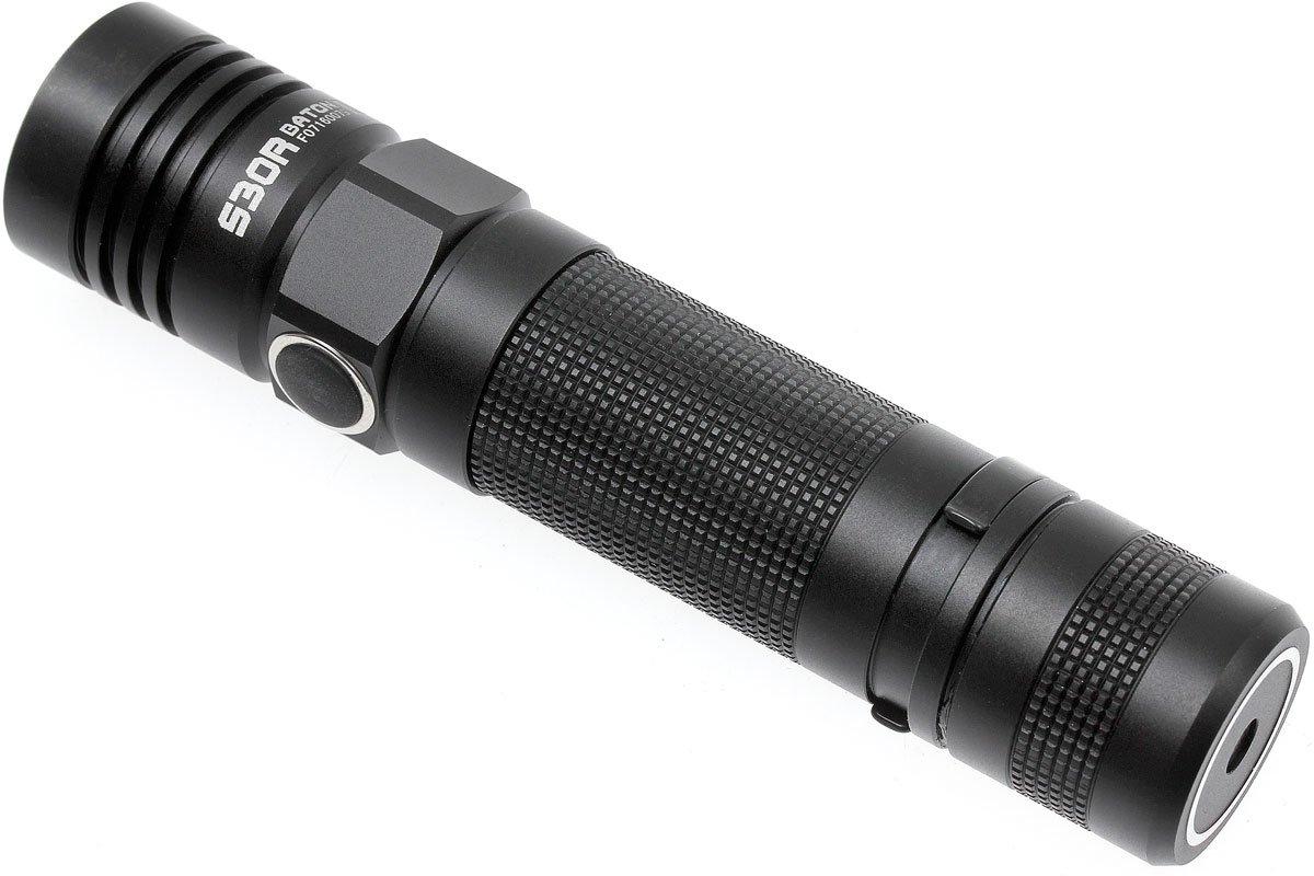Olight S30RII Baton rechargeable torch, 3600mAh Advantageously