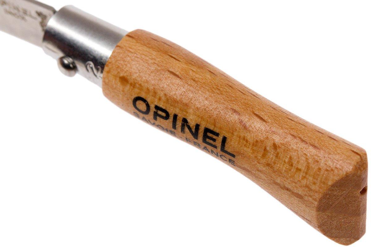 Opinel zakmes No. 09, koolstofstaal, lemmetlengte 9 cm | Voordelig