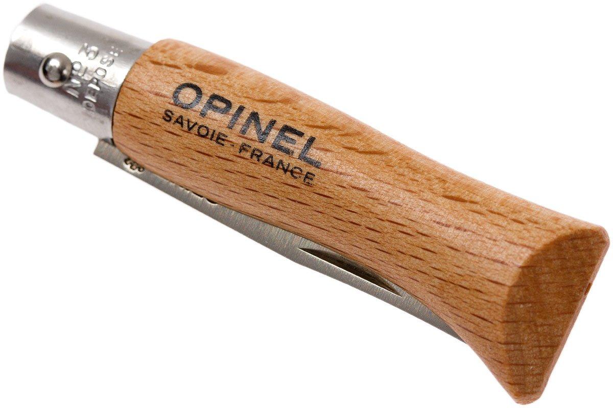 Opinel zakmes No. 03, koolstofstaal, lemmetlengte 4 cm | Voordelig kopen bij
