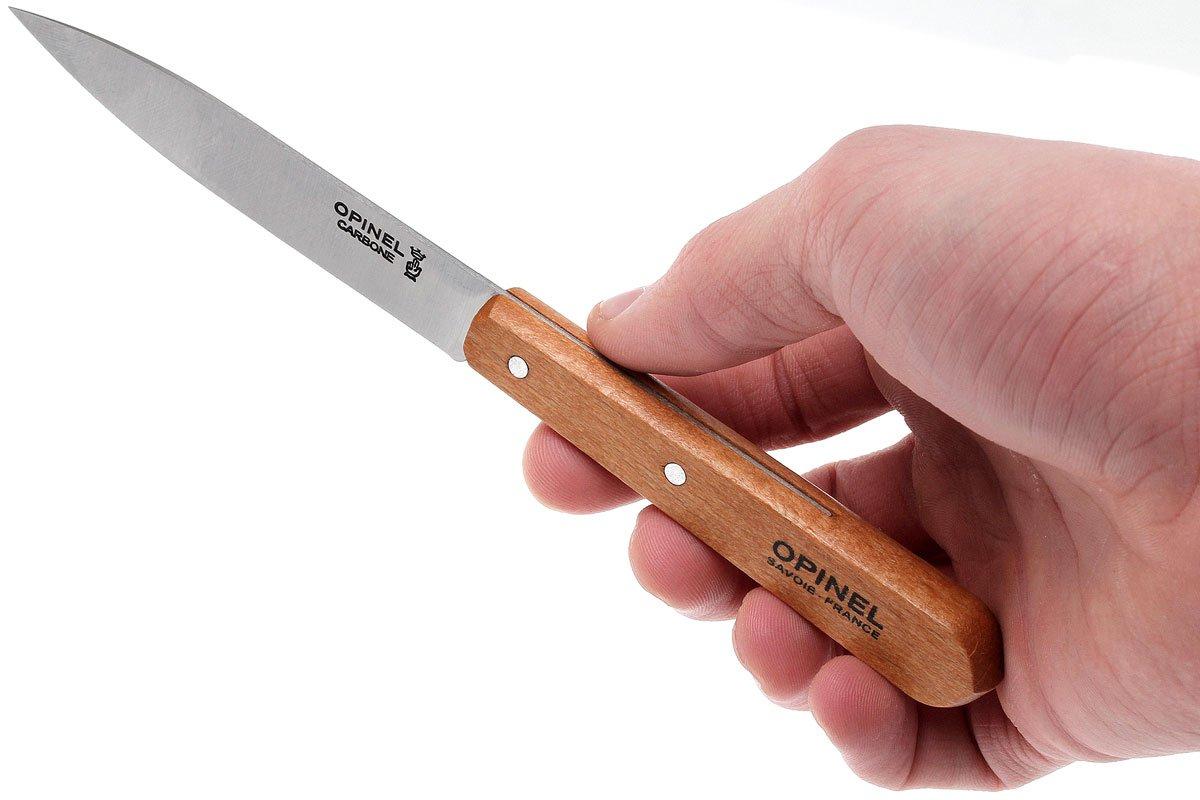 Opinel Paring knives, set of 2 N°102, carbon steel Advantageously