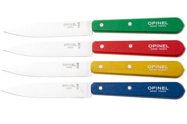 Image for Set of 4 Opinel paring knives N°112 Classiques