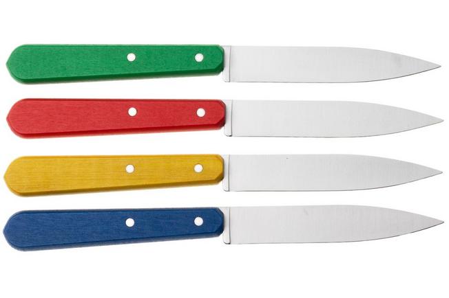 Image for Set of 4 Opinel paring knives N°112 Classiques