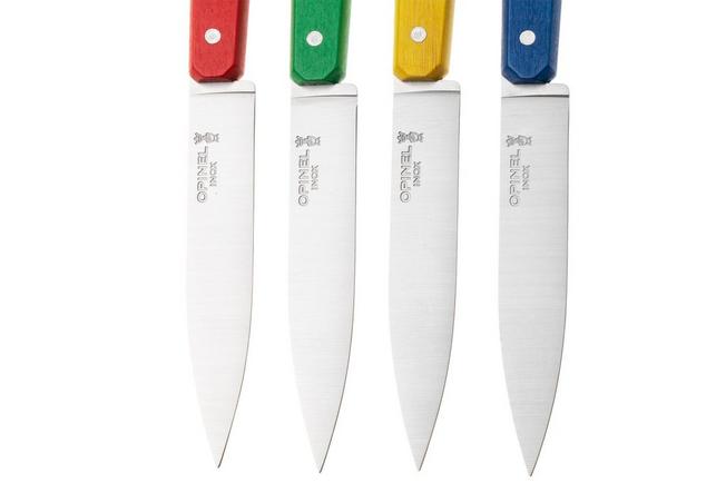 Image for Set of 4 Opinel paring knives N°112 Classiques