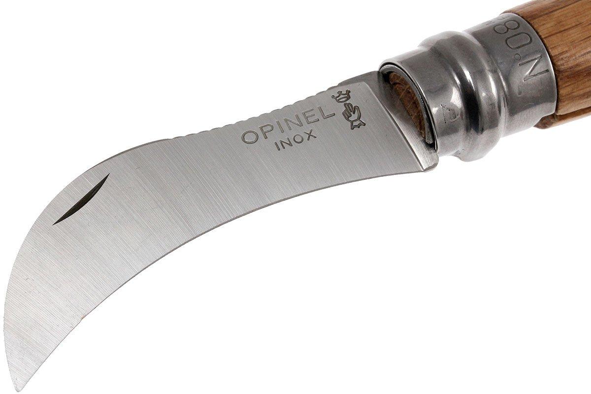 Couteau fermant à champignons Opinel N° 8 - Couteaux à la Fnac