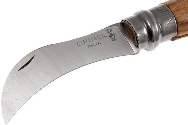 No. 8 Mushroom Knife + Sheath Gift Box by Opinel