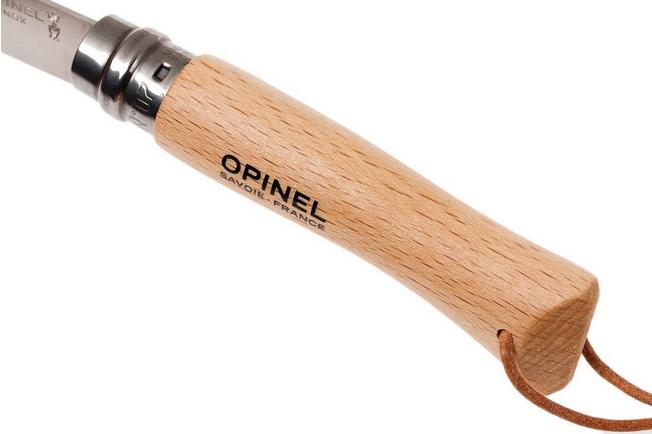 Opinel navaja No. 7 Classic, acero inoxidable, longitud de la