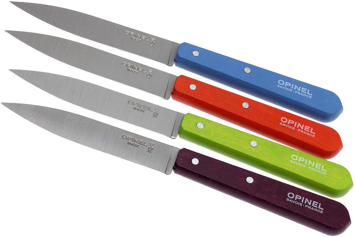Set of 4 Opinel paring knives N°112 Pop | Advantageously