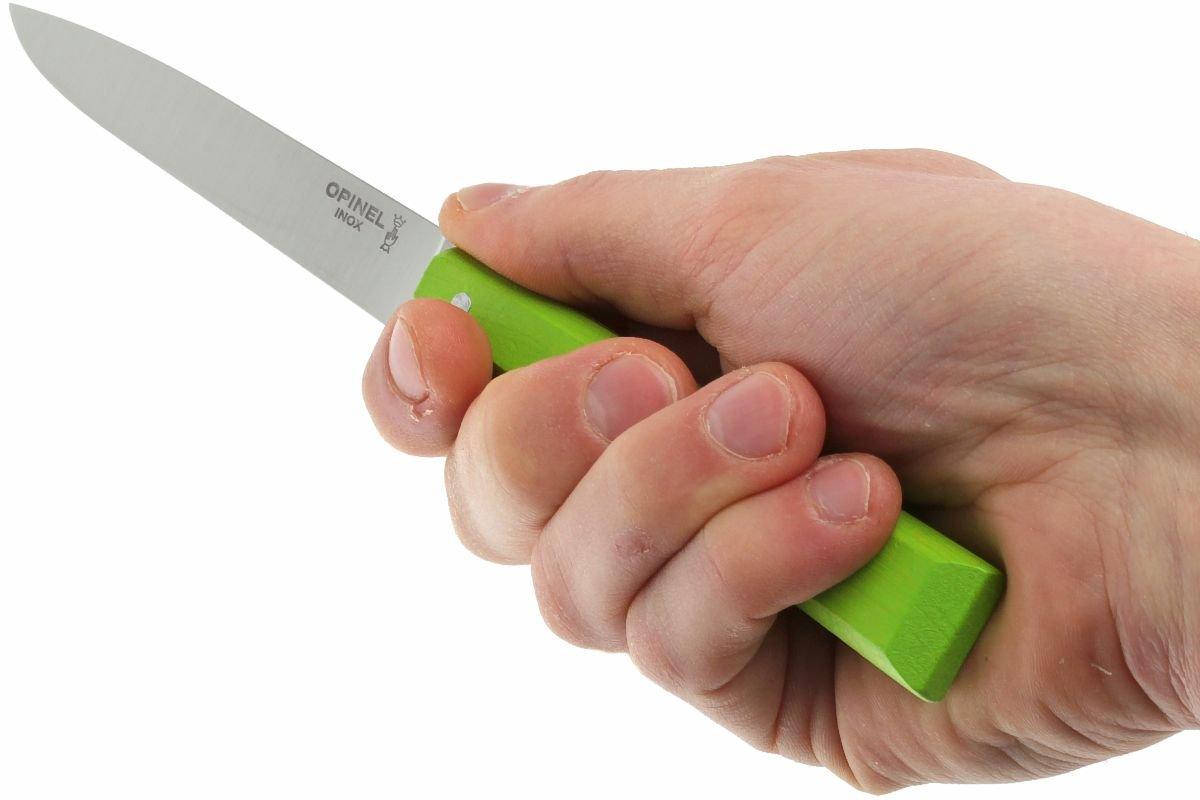 Opinel table knife Bon Appétit, No 125, Apple green Advantageously