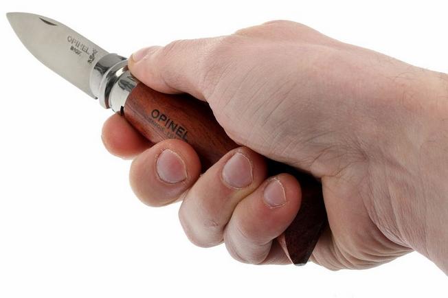 Couteau OPINEL® à huîtres Opinel n°9 lame acier inox et manche bois avec  marquage laser inclus dans le prix indiqué