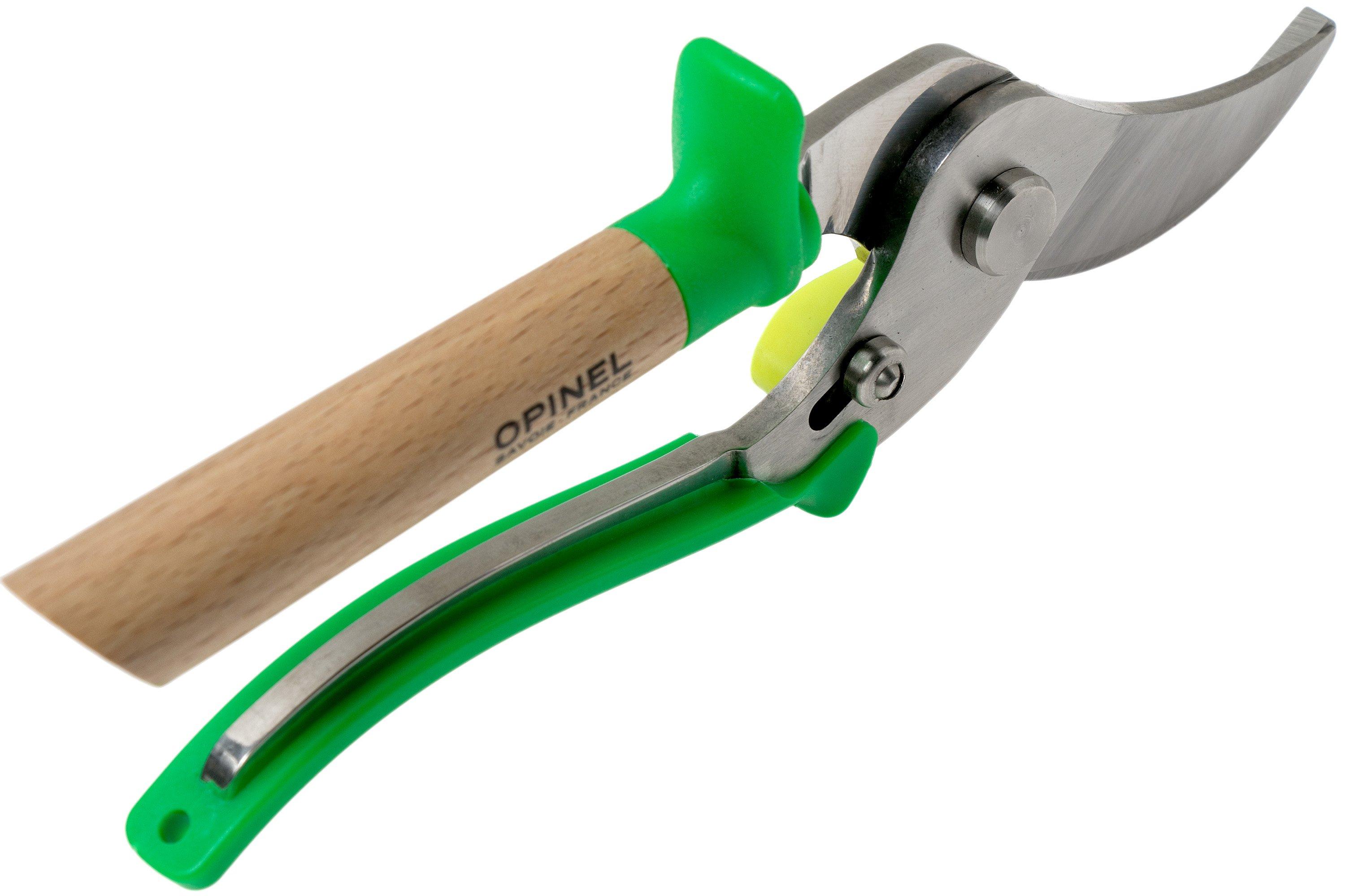 Opinel Meadow pruning shears green Advantageously shopping at