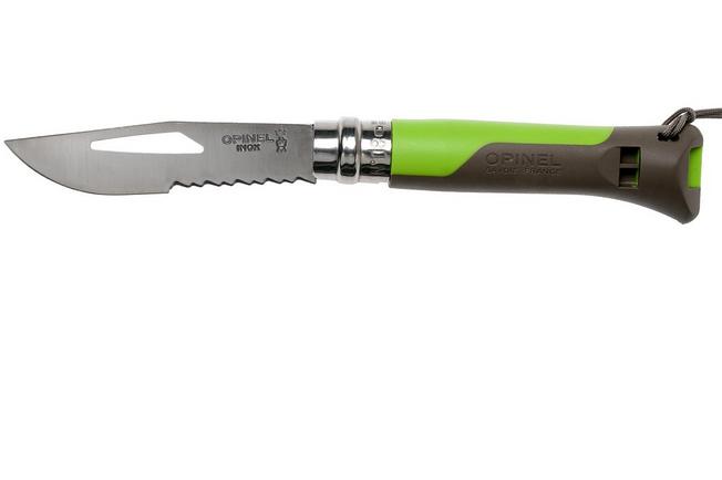 Opinel Outdoor No. 08 pocket knife, Earth Green