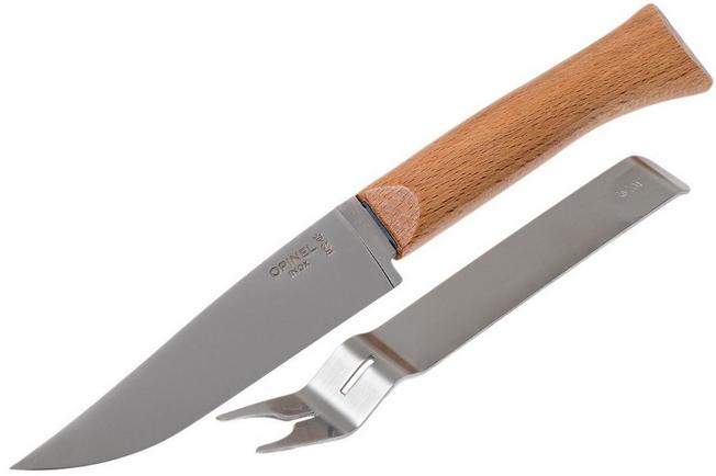 Opinel Cheese Knife & Fork Set